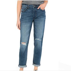Kut From The Kloth Juliet Slouchy Boyfriend Ripped Jeans Size 2
